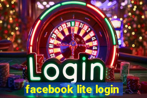 facebook lite login